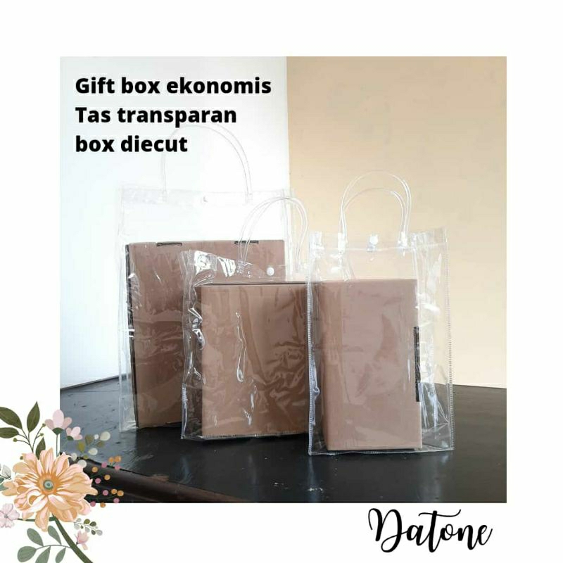 Tas mika transparan | tas mika pvc | goodie bag hampers | tote bag transparan