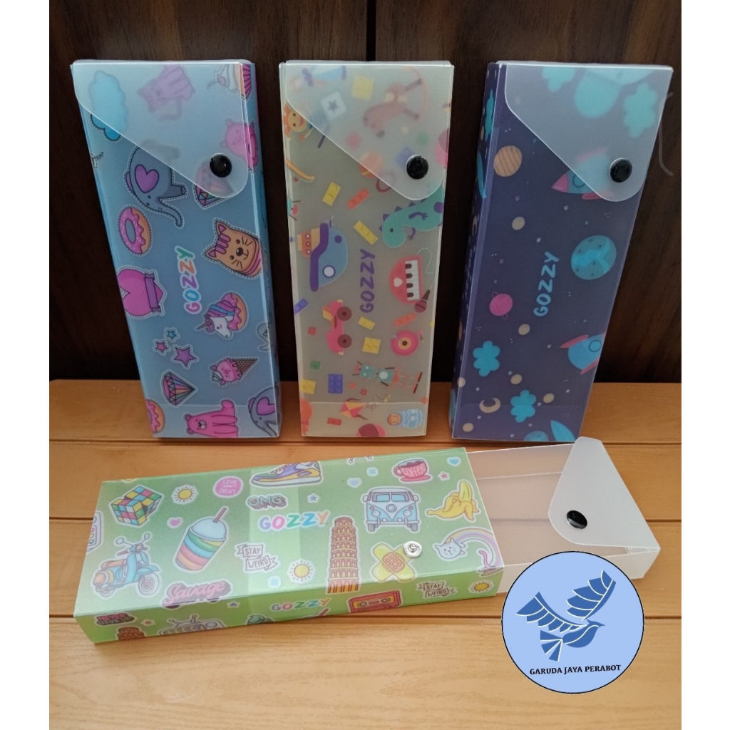 

Kotak Pensil Plastik Joyko - Pencil Case PC-0719GZ-34