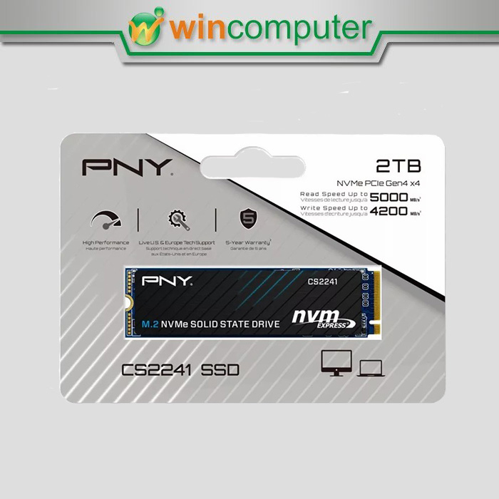 PNY SSD CS2241 2TB M.2 NVME GEN 4X4