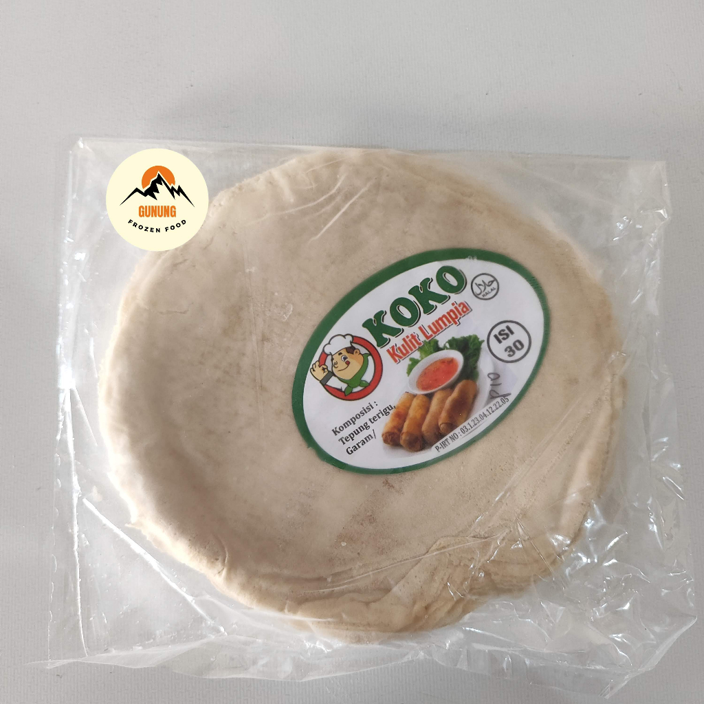 

Kulit Lumpia Bulat Koko isi 30