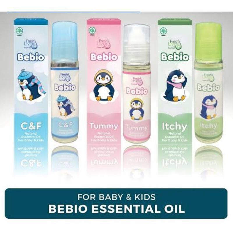 Fresh living bebio C&F Tummy Itchy / minyak bayi / balsem bayi / obat bayi / FreshCare Freshliving B