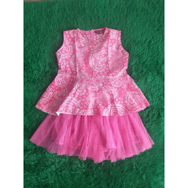 baju pesta batik