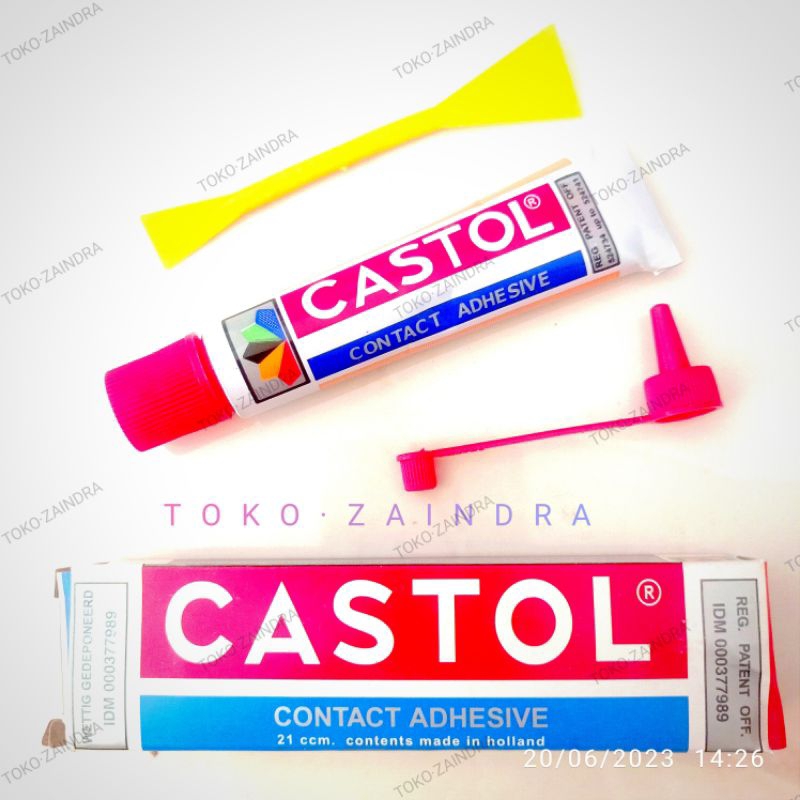 

lem castol contact adhesives 21ccm kuning