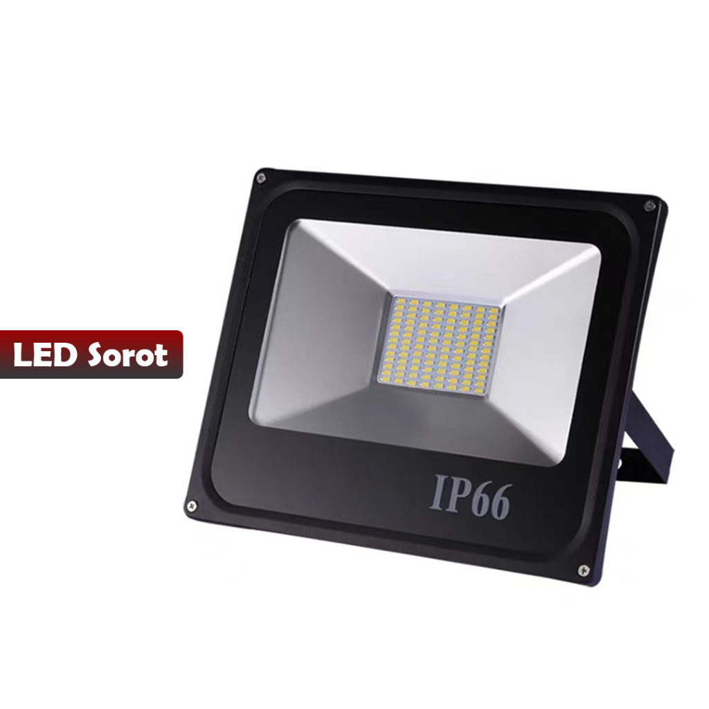 LAMPU LED SOROT PUTIH /LAMPU TEMBAK FLOOD LIGHT/10W/20W/30W/50W PUTIH - yoyosoo