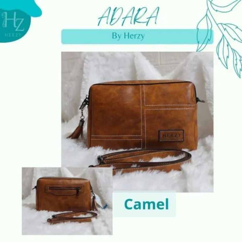 TAS SELEMPANG ADARA BY HERZY TAS KULIT SELEMPANG BAHU KULIT ORI