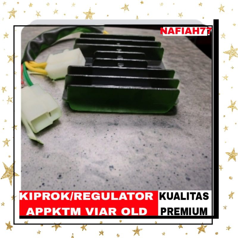 (KUALITAS PREMIUM OEM)KIPROK VIAR RODA TIGA REGULATOR VIAR RODA TIGA SPARE PARTS VIAR MOTOR RODA TIGA