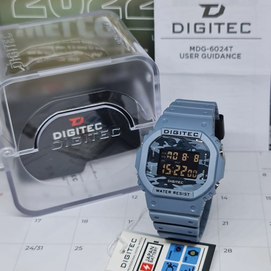 DIGITEC MDG-6024T MDG 6024T MDG6024T Watch Jam Tangan Digitec Original