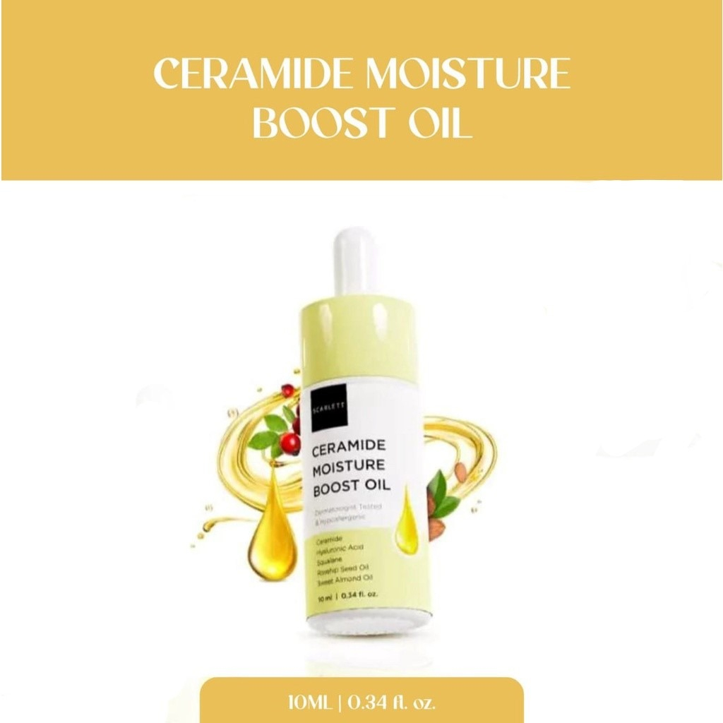 Scarlett Ceramide Moisture Boost Oil 10ML