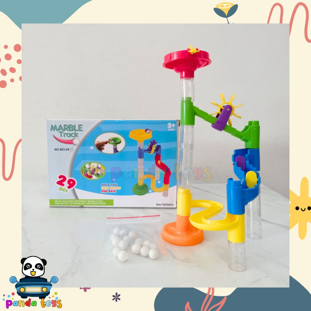 MAINAN MARBLE TRACK 883-29 MARBLE RUN KELERENG