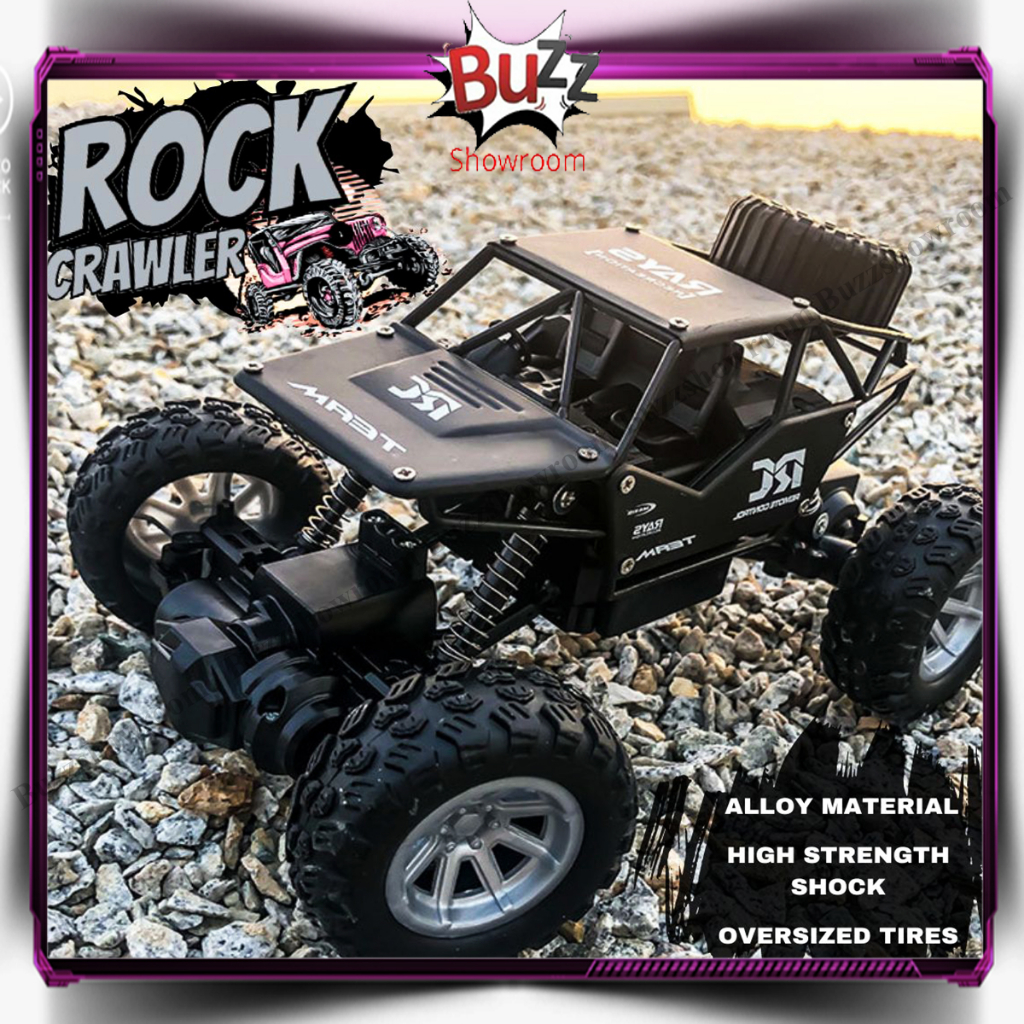 RC Mobil Mainan Rock Crawler Mobil Remote Kontrol Jeep Off Road Mainan