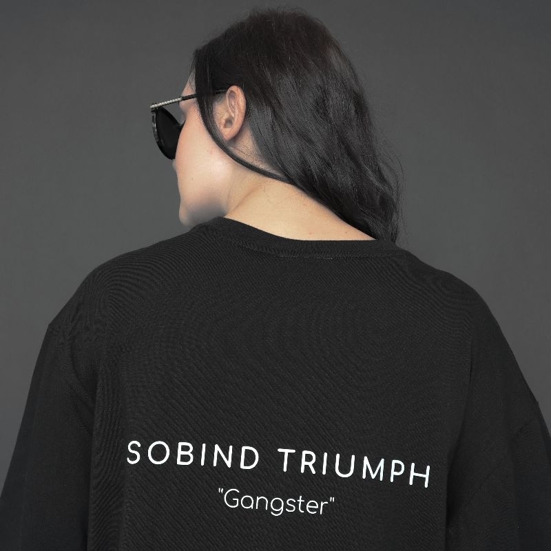 Sobind Gangster Oversized Tee / Baju Wanita / Baju Oversized / Kaos Oversized / Kaos Unisex / Kaos Pria / Kaos Wanita / Acme De La Vie / ADLV / Kaos ADLV