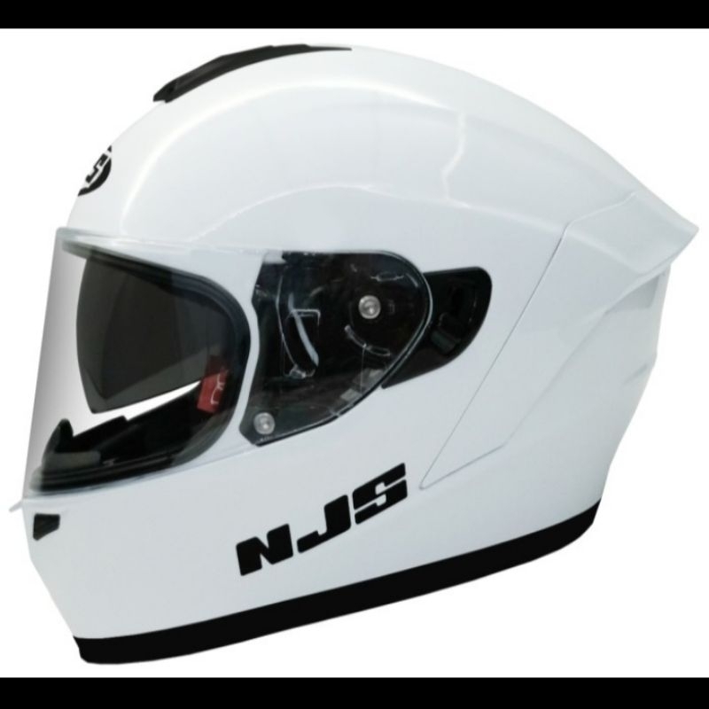 [CUCI GUDANG] HELM NJS ZX1 SOLID ZX1 PUTIH ZX1 HITAM ZX1 GREY