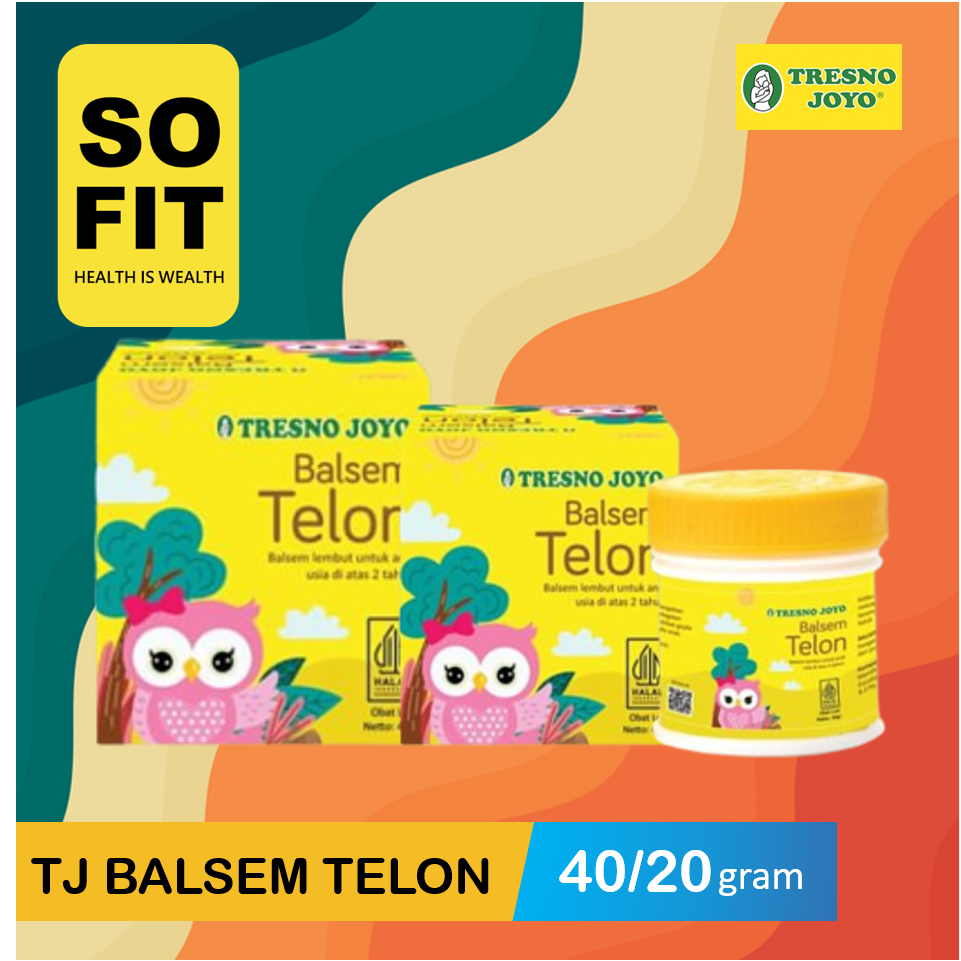 Tresnojoyo Balsem Telon 20gr &amp; 40gr / Balsem Tresno Joyo