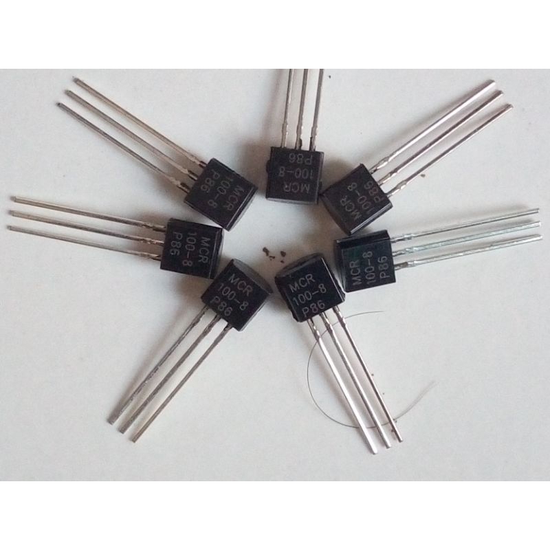 Transistor Tr SCR Mcr100-8 Mcr100-6 100-8 100-8 To-92