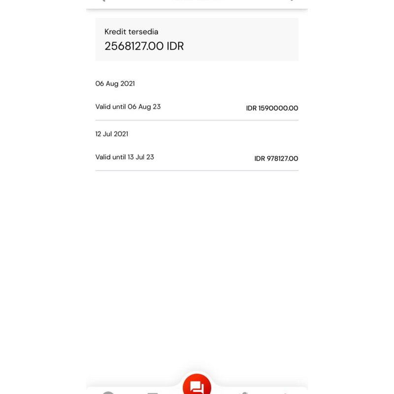 Akun Kredit Air Asia