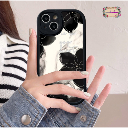 SS831 SILIKON SOFT CASE SOFTCASE CASING LUXURY FLORAL CASE FOR IPHONE 6 6+ 7 8 SE 2020 7+ 8+ X XS XR XS MAX 11 12 13 14 PLUS 14 PROMAX SB5637