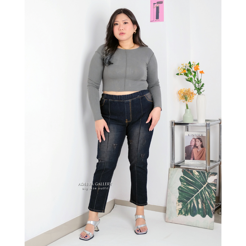 ADEEVA Hyejin Jeans Stretch Jumbo