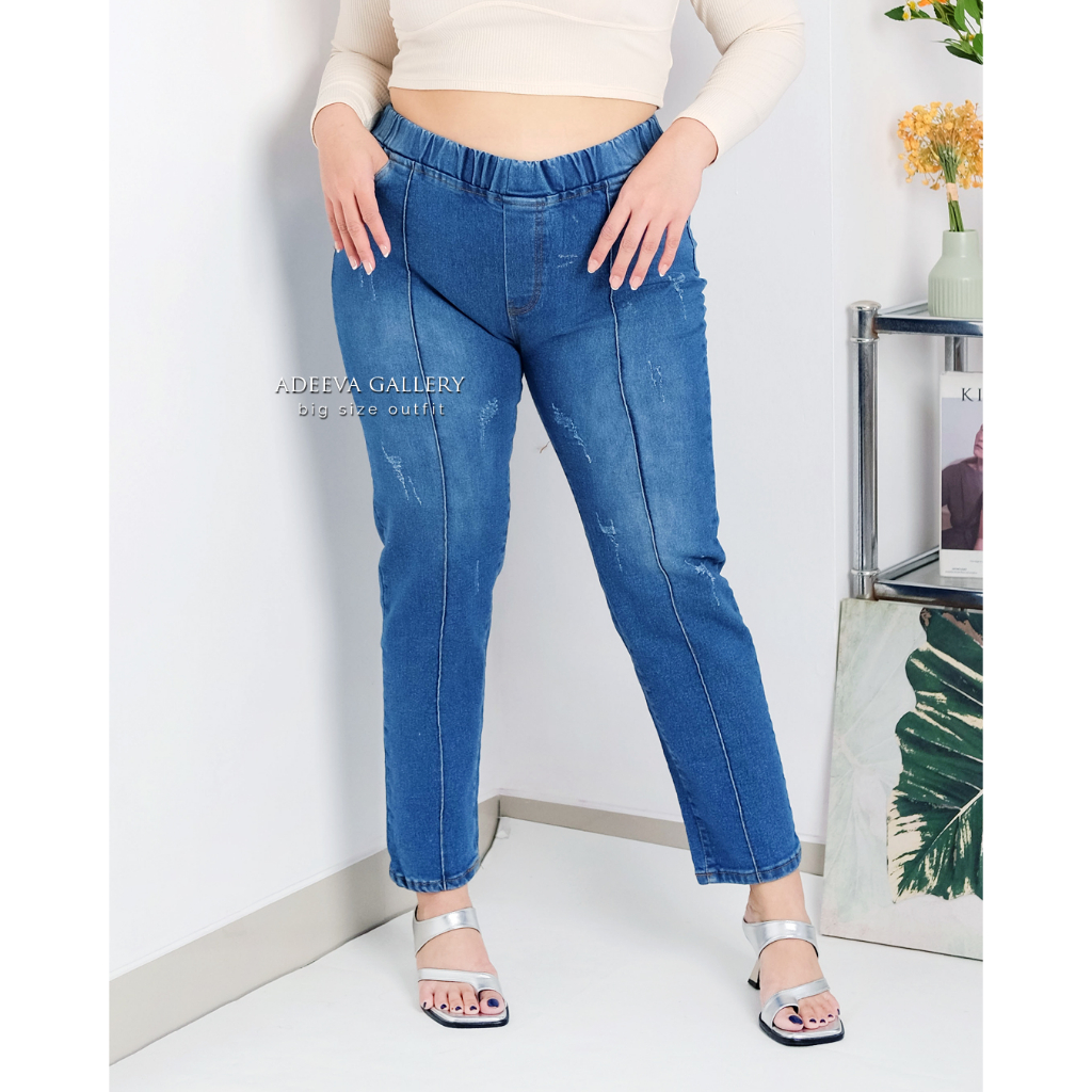 ADEEVA Hyejin Jeans Stretch Jumbo