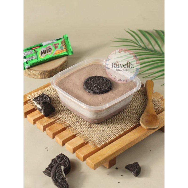 

Puding Oreo Milo