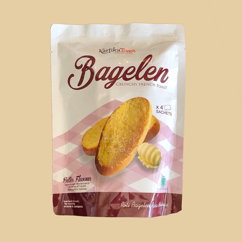 

KARTIKA TOAST BAGELEN BUTTER 72GR