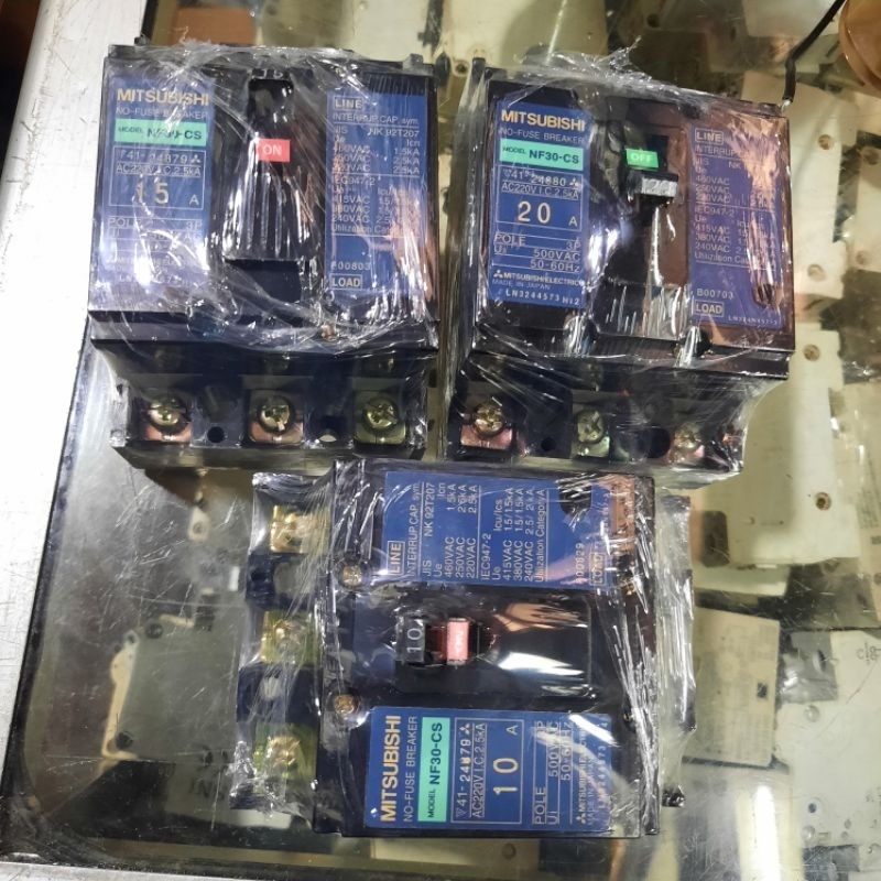 mccb nfb breaker mitsubishi nf30cs 10a 15a 20a 30a