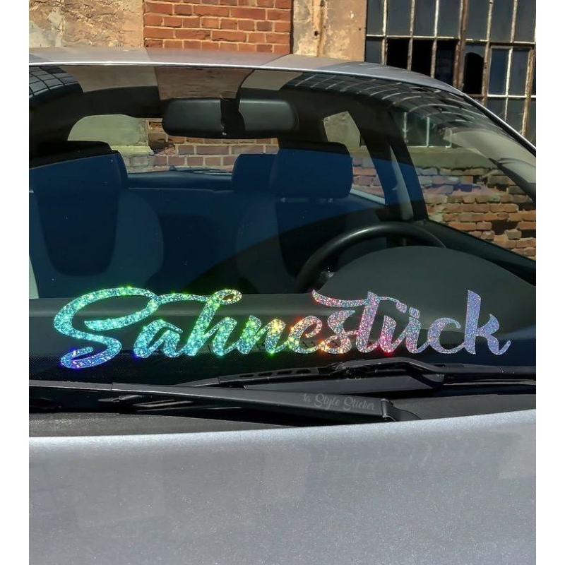 (COD) Stiker kaca depan mobil stiker mobil custom