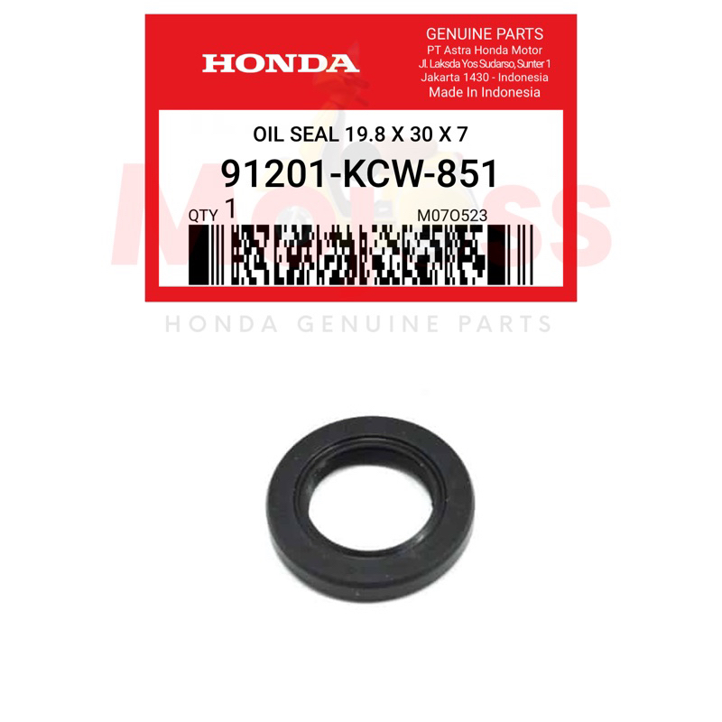 SEAL MAGNET VARIO KARBU ORI AHM - 91201KCW851