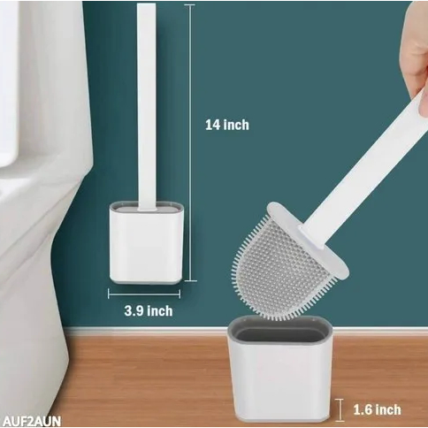 [DEASHOP] TOILET BRUSH SILICONE FLEXIBLE / SIKAT TOILET / SIKAT WC BAHAN SILIKON FLEKSIBEL