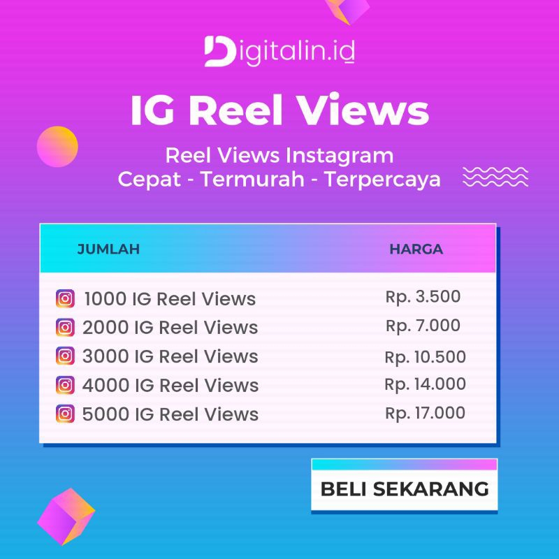 Reel Views Instagram | Fast Views Reel Termurah