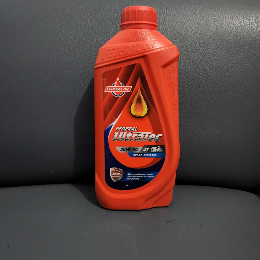 Oli Motor Federal Ultratec 20w-50 Kemasan 1 Liter