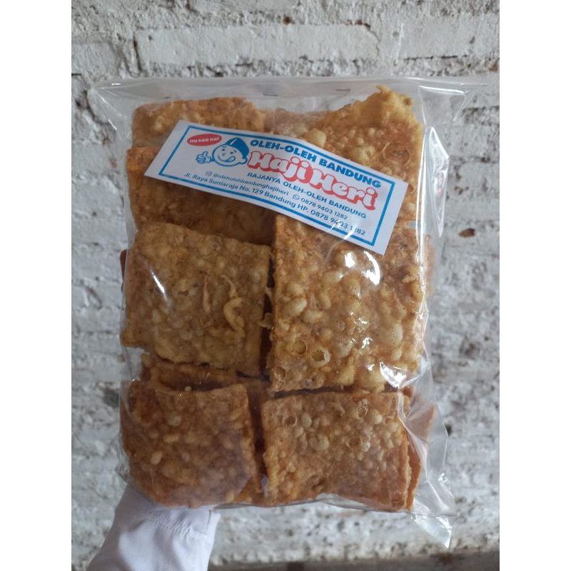 

Keripik Tempe Bandung ORIGINAL/ASIN isi 500gram