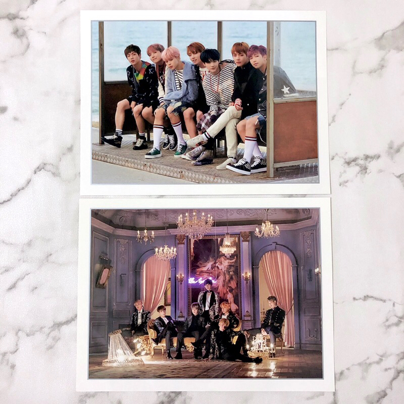 BTS Wings Concept Book WCB Photobook - Photo Frame Paper