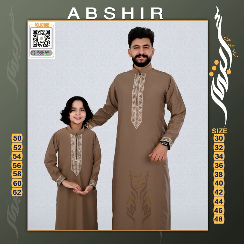 GAMIS PRIA JUBAH COUPLE AL HARAMAIN MESIR JUBAH ANAK