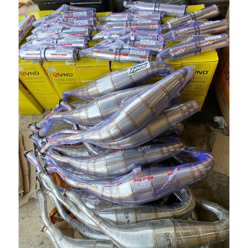 Knalpot ahau1 knalpot Ahau Cobra Vol 40, 41 Ninja R, Ss, Rr, Krr Perut C murah Original