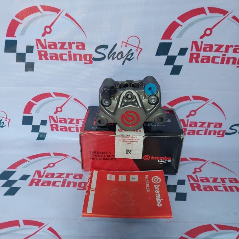 Kaliper Brembo 2 Piston 1 Pin Grey