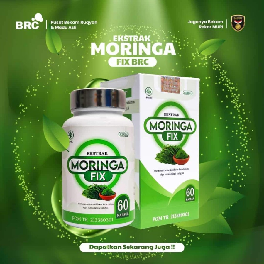 BRC Moringa Fix Ekstrak Daun kelor