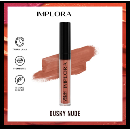 IMPLORA Urban Lip Cream Matte Original BPOM - Lipcream