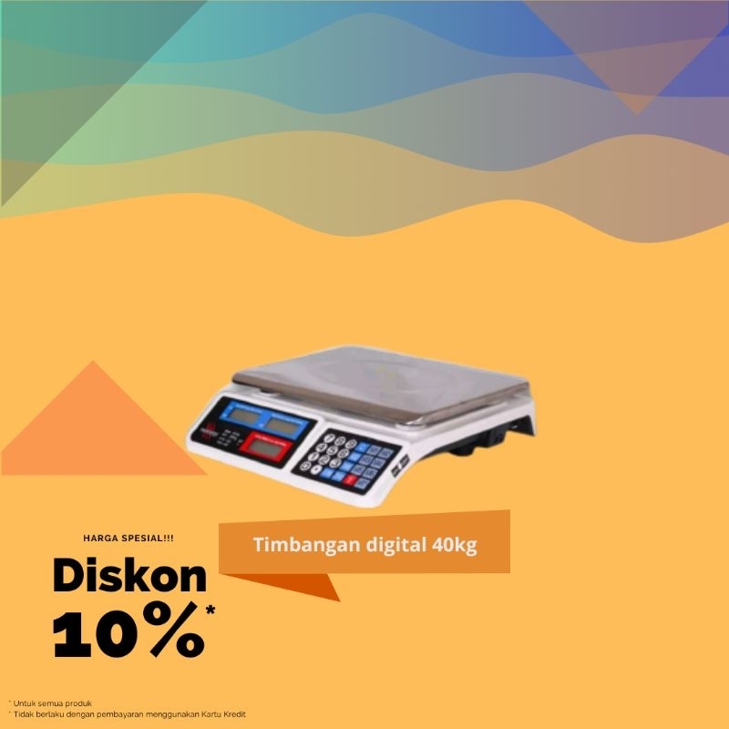 Timbangan Digital 40kg Computing Scale Timbangan buah