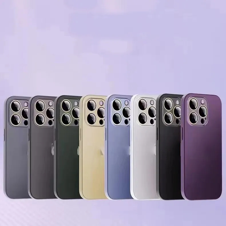 Case Anti Gores Glass Lensa iPhone 11/ 11 Pro/ 11 Pro Max | 12/ 12 Pro/ 12 Pro Max | 13/ 13 Pro/ 13 Pro Max