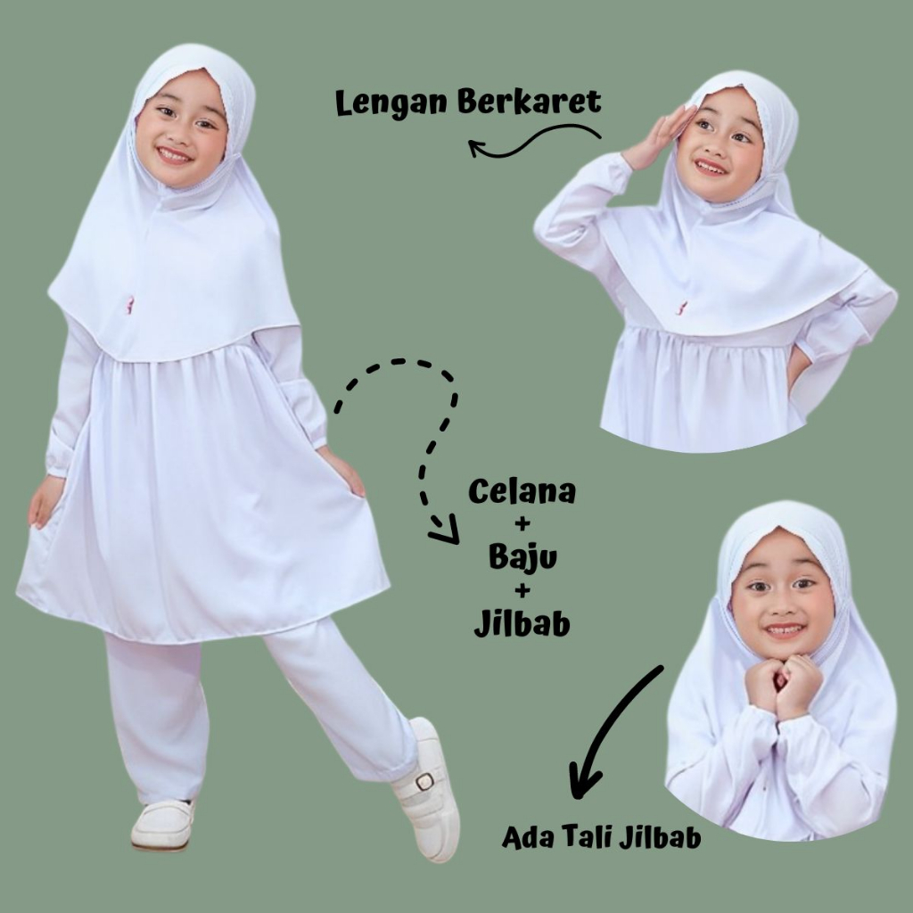 Setelan Anak Perempuan / Setelan Crinkle / Gamis Anak Perempuan Terbaru 2023 / Fashion Anak Cewek / Karina Kids Set