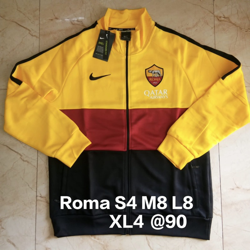 JAKET BOLA AS ROMA GO HIGH QUALITY