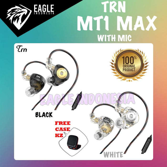 TRN MT1 MT1-PRO MT1-MAX Hi-FI 1DD Dyunamic Dynamic IEM WITH MIC