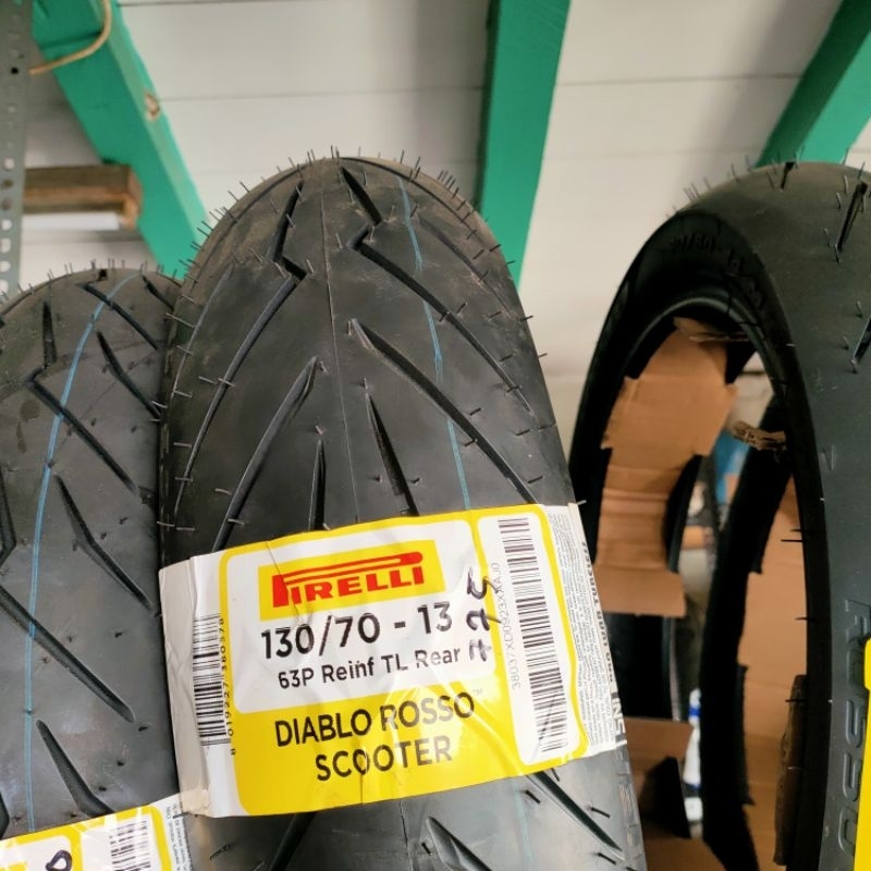 BAN PIRELLI DIABLO ROSSO SCOOTER # 130/70-13