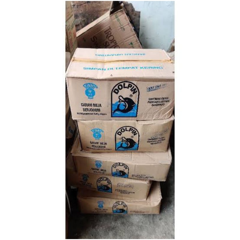 

Garam Dolpin Isi 12Pcs x 1Kg dolphin khusus Cargo dan expedisi