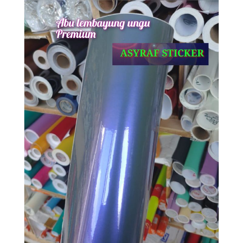 SKOTLET STIKER MOTOR ABU LEMBAYUNG UNGU STICKER SKOTLITE ABU LEMBAYUNG UNGU