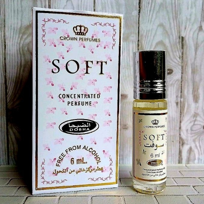 Parfum SOFT Merek DOBHA 6ml Minyak Wangi Roll On Non Alcohol