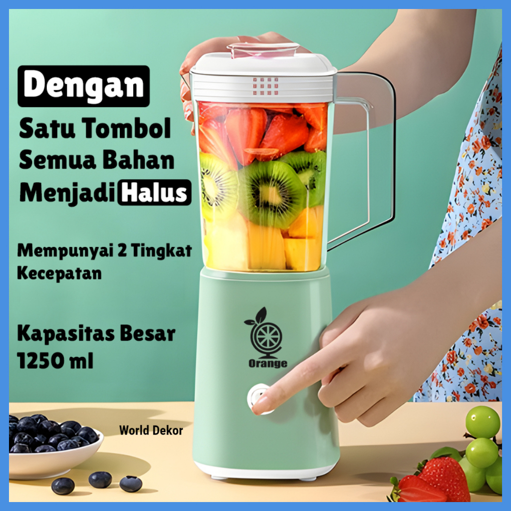 Blender Juicer dan Bumbu Serbaguna Portable LLJ-3 Multifungsi - Worlddekor