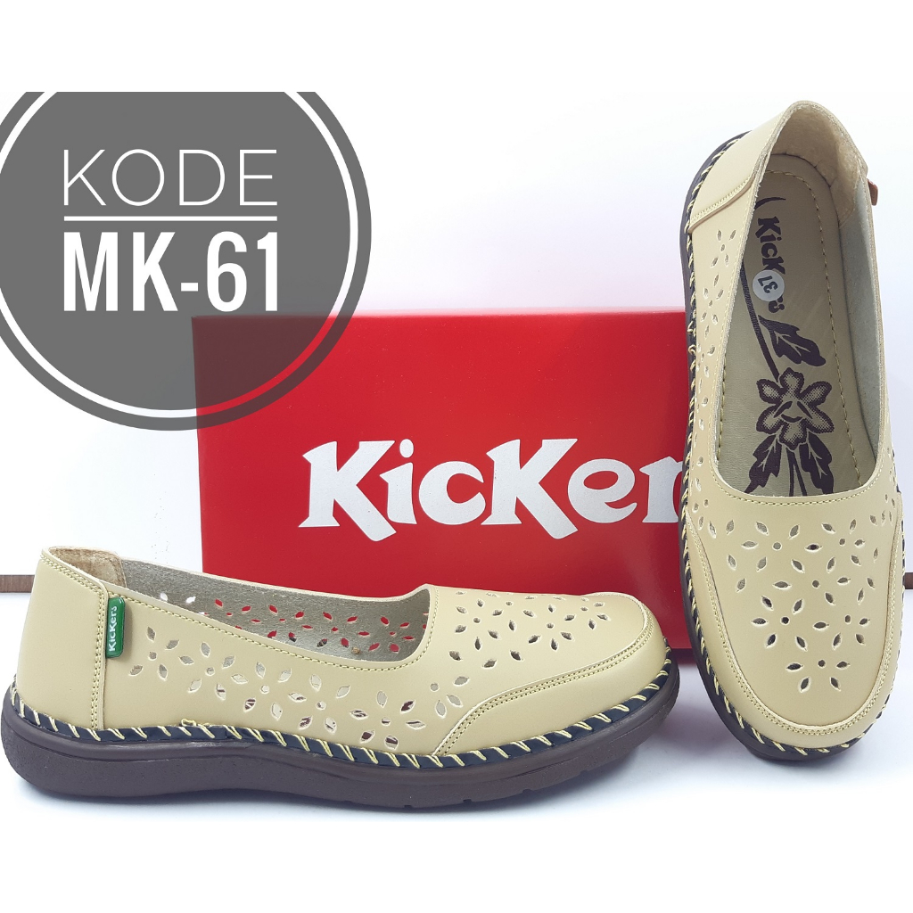 Sepatu Kickers Wanita Flat Shoes Kode MK-61