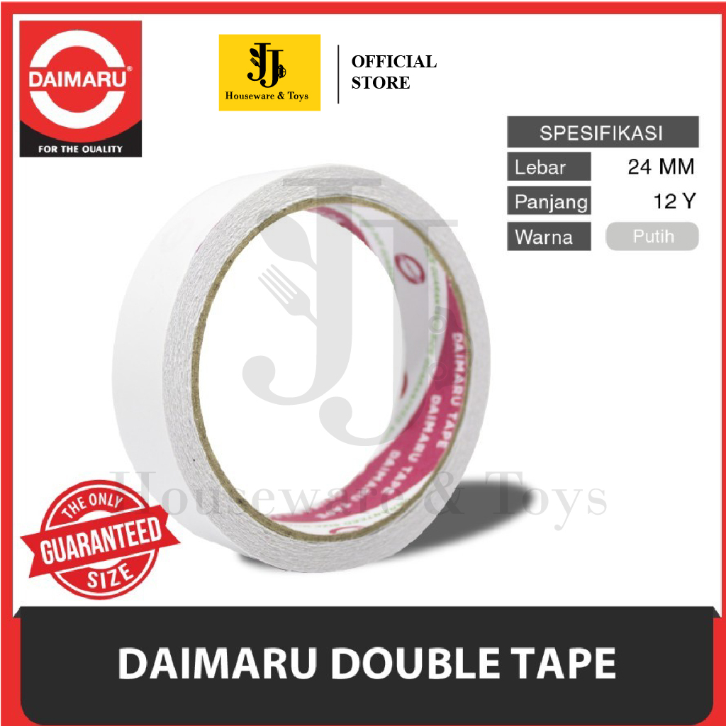 

JJ Houseware & Toys-Daimaru Double Tape 24 X 12 Y