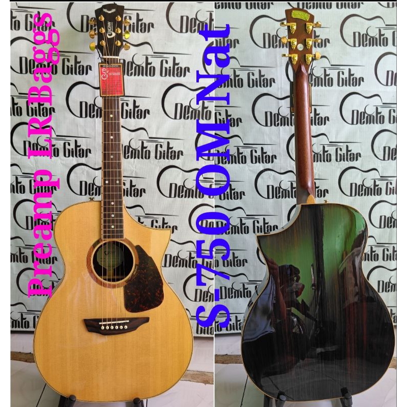 GITAR AKUSTIK ELEKTRIK SAMICK SGW S750D ALL SOLID